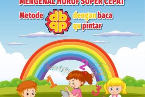 PRAMEMBACA MENGENAL HURUF SUPER CEPAT Metode “dbqp” dengan baca qu pintar  Untuk Usia 3-4 Tahun