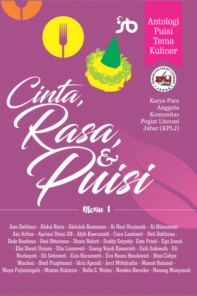 Cinta, Rasa, dan Puisi depan